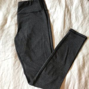 Warm Run Striped Leggings